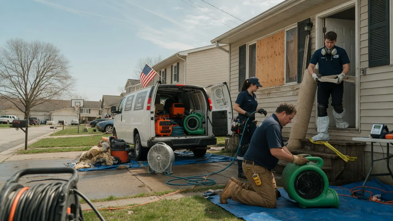 Water Damage Restoration in Harwood, MO near me